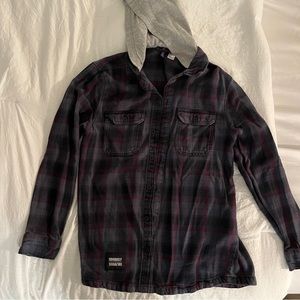 H&M Hoodie Flannel